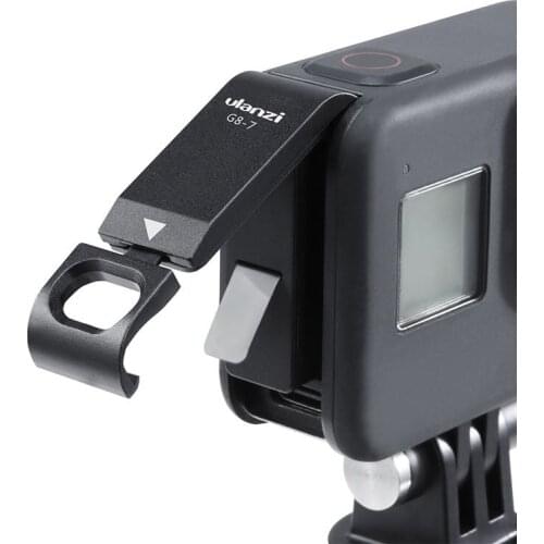 For GoPro 8 Battery Cover go pro Hero 8 Black Direct Charging Side Door Accessories Replace Case W 5200mAh Battery Cable