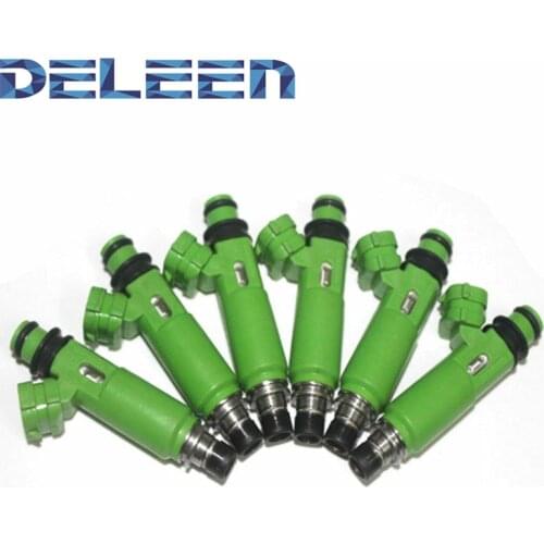 Deleen6x High impedance Fuel Injector 195500-3170 / FJ383 For Mitsubishi Car Accessories