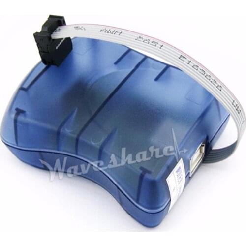 Waveshare USB AVRISP CH AVR ISP Programmer Compatible with AT AVRISP from ATMEL Supports AVR Studio 4/5/6/7