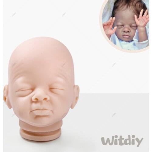 Witdiy Poppy 40CM Reborn baby doll kit Unpainted reborn kit Lifelike kit Reborn doll kit blank parts