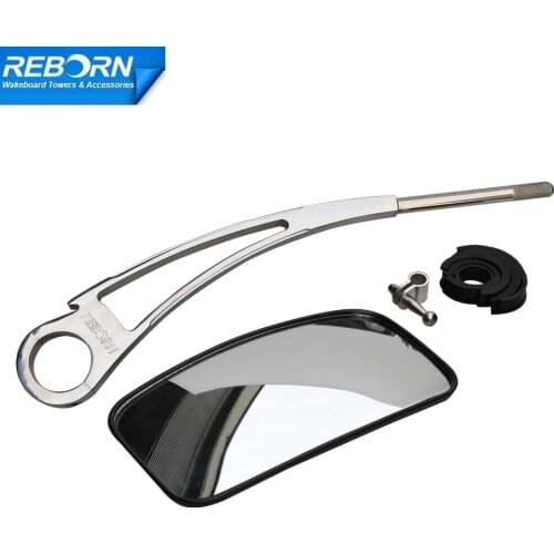 Reborn wakeboard mirror arm polished
