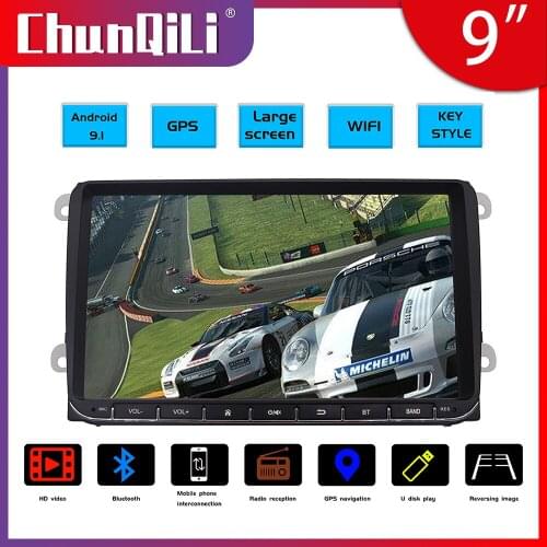 ChunQiLi 2 din Car Radio GPS multimedia Player Android Universal auto Stereo 2din Video MP5 Player Autoradio GPS Bluetooth FM
