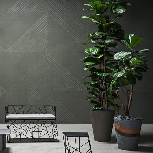 MASAR Modern minimalist geometric custom mural abstract lines background wallpaper hotel lobby apartment wallpaper Matrix