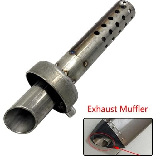 Motorcycle Exhaust Muffler Silencer End Catalyst DB Killer For Honda X-ADV 750 Exhaust Silencer Exhaust DB Killer 48MM Universal