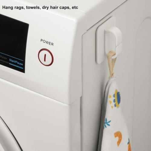 Japanese Style Simple And Seamless Paste Type Spray Bottle Hook Porch Umbrella Eye Key Ring Hook Home Non-mark Sticking Hook