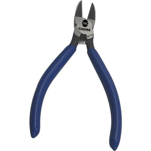 SS-110 Precision Hard Bevel Nozzles Cutting Pliers Electrical Wire Stripper Cutter Maintenance Tools For Jewelry DIY Nipper
