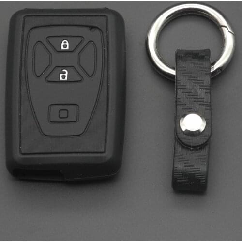 Kutery 10PCS Remote Carbon Silicone Key Cover Case For Toyota Reiz Avalon Revia Previa Alphard Prius Holder Replace Protector