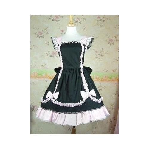 LLT004) Long Sleeveless Sweet Lolita Short Dress Ball Gown Fancy Prom Dress Halloween Party Masquerade Costume