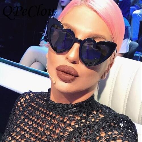 New Arrival Women sunglasses Lovely Heart Shape cat eye vintage Christmas gift n126/n127