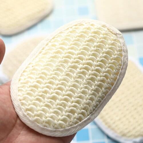 Signature Cotton/Sisal/Natural Loofah Sponge Bathtub Exfoliating Bath Gloves Towel Skin Facial Cleaning