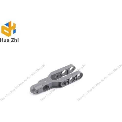 Building Blocks Parts 57515 10PCS Technic, Steering Arm 5.5 x 2 with Towball Socket Rounded, Chamfered LEGOING MOCS Education