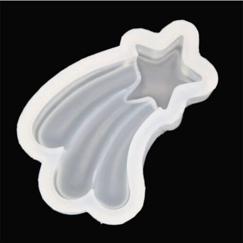 DIY Sugar craft Cake Vintage Meteor Rainbow Silicone Mold Fondant Mold Cake decorating Tools Gum paste Mold