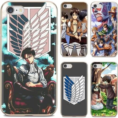 Anime Attack On Titan Eren Levi For Samsung Galaxy Note 3 4 5 8 9 S3 S4 S5 Mini S6 S7 Edge S8 S9 S10 Plus Silicone Shell Cover