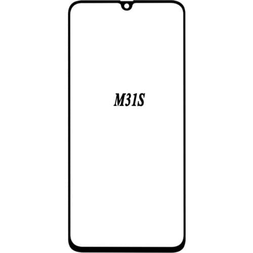 5pcs For Samsung M31S glass panel with OCA