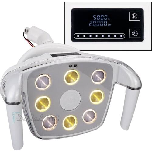 Dental Surgery LED Light Operation Lighting Shadowless LED Lamp With Touch Screen Cold Light For Dental Chair Oral amp