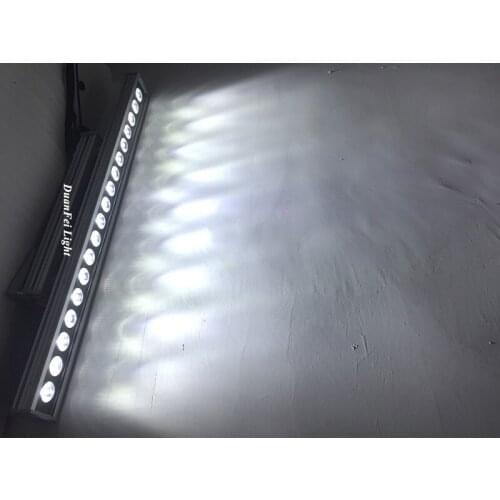 10pieces waterproof led bar dmx led wall washer rgbw 18x10w 4in1 led wash wall light outdoor wedding decoration