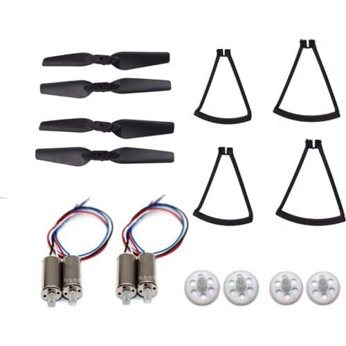 YH-19HW JD-20 JD20 Rc Drone Quadrocopter Spare Parts Accessories motor engines propeller blade gear set