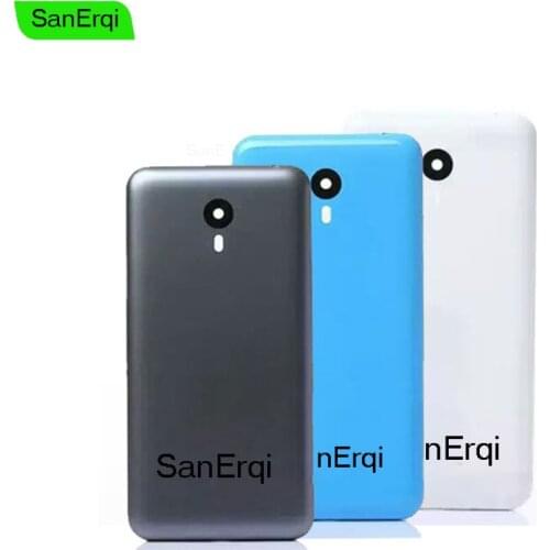 SanErq iM2 note 5.5 inch SIM Card Tray Battery Back Cover Door case For Mei zu M2 Note housing replacement, Camera Lens+ Buttons