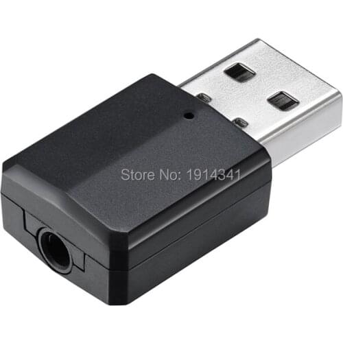 100pcs/lot Bluetooth 5.0 Adapter Bluetooth Transmitter Receiver 3.5mm Stereo Audio Sound Music Dongle For PC TV Speaker