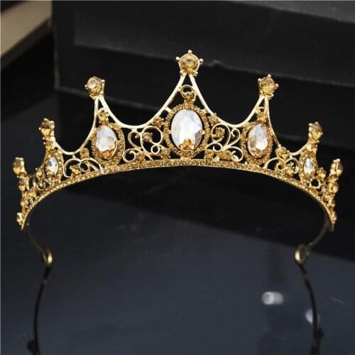 2020 Fashion Small Tiaras Girls Headbands Rhinestone Crystal Wedding Crown Party Birthday Hair Jewelry Wedding Dress Accessories