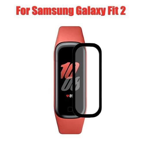 5pcs Soft Smartband Protective Film For Samsung Galaxy Fit 2 R220 Smart Wristband For Fit2 R220 Full Screen Protector Cover