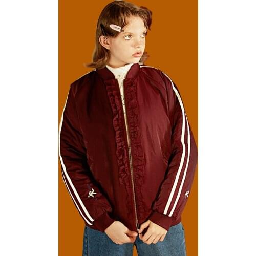 Женские красные куртки Bebobsons China At AliExpress