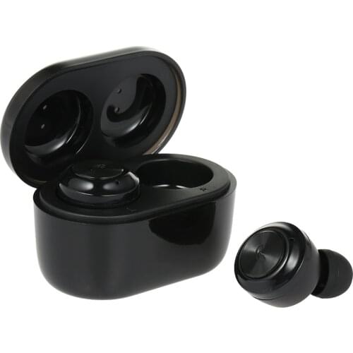 Bluetooth 5.0 Wireless Headphones In-Ear Stereo Headset Noise Reduction Earphones Waterproof Sport Headphone TWS Earbuds w/ Mic