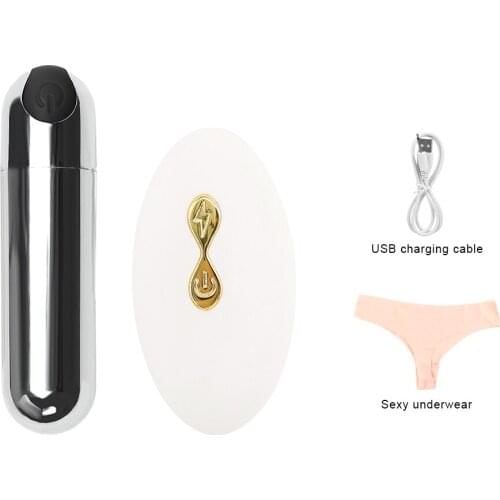 EXVOID Strong Vibration Sex Toys for Women Sexy Underwear Bullet Vibrator Remote Wearable Vibrator Sexy Lingerie Erotic Costumes