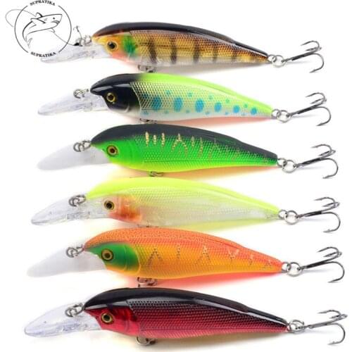 10cm/11g Artificial Minnow 3D Eyes High Quality Fishing Lure Hard Bait 6# Hooks Freshwater Professional Plastic Fishing Bait