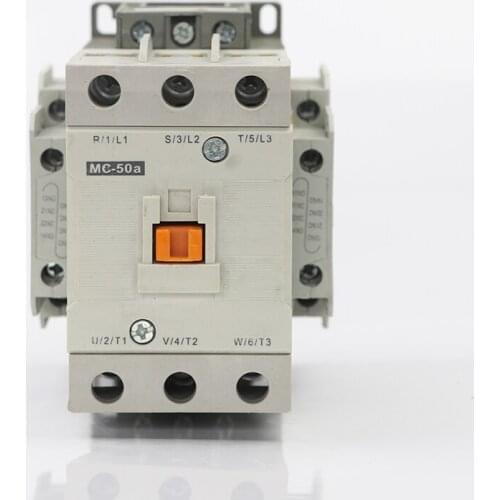 MC-50A AC contactor three phase 50A, 3 Pole AC MC Contactors magnetic telemecanique contactor