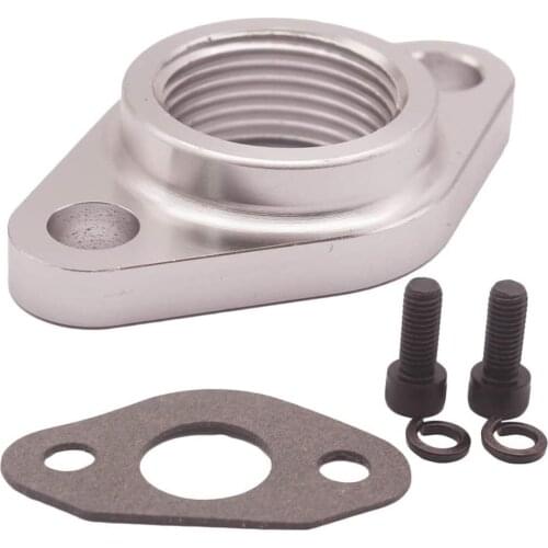 Lightweight And Durable Turbo Oil Return Flange 51mm Female 3/4 NPT For Garrett T3 T4 T04B T6