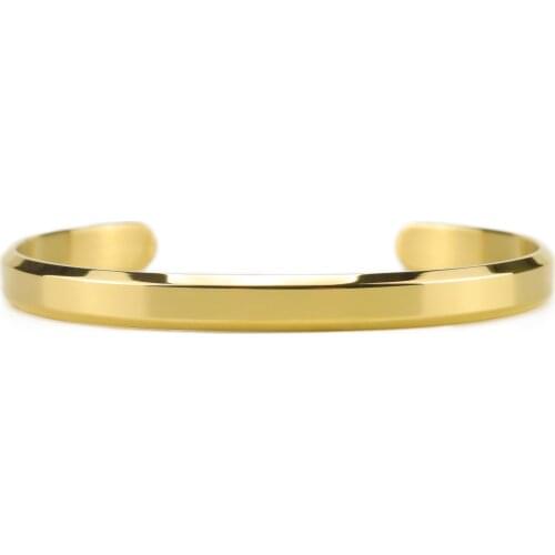 New High Quality Luxury Royal Men Open Cuff Bracelet bangle Titanium stainless steel bracelets & bangles for men women jewelry