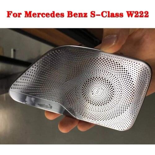 Audio Speaker Panel For Mercedes Benz S-Class W222 2014-2019 Car Interior Door Trim Cover Loudspeaker Midrange Lid Accessories