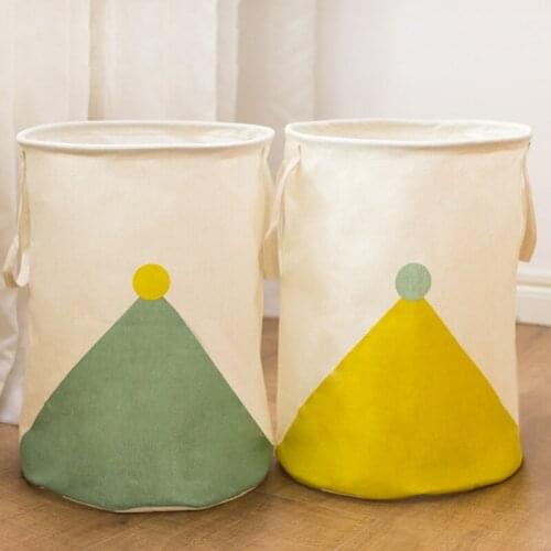 Folding Laundry Basket Free Shipping Baby Laundry Dirty Clothes Organizer Basket In The Bathroom Girl Storage Laundry ZLB012