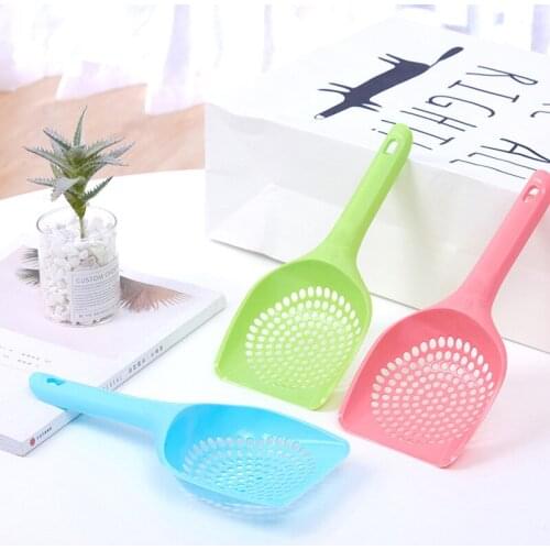 Durable Cat Litter Scoop Pet Care Sand Waste Scooper Shovel Hollow Cleaning Tool Hollow Style Lightweight Durable Easy To Clean