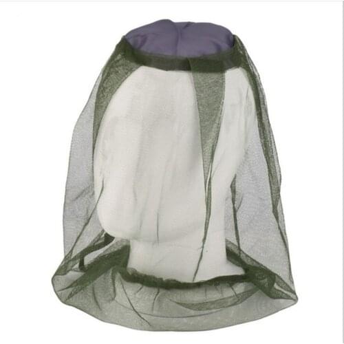 Camouflage Fishing Hat Bee keeping Insects Mosquito Net Prevention Cap Mesh Fishing Cap Outdoor Sunshade Lone Neck Head Cover