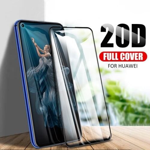 20D Protective Glass For Huawei P10 Lite P40 P20 P30 Pro Screen Protector On Honor 20 9 10i Lite Mate 20 Lite 10 Pro Glass Film