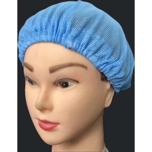 Net Cap Hairnet Dust Cap Women Workshop Work Male Ma'am Food Manufacturer Cook Hat Dustproof Kitchen Ventilation Chef