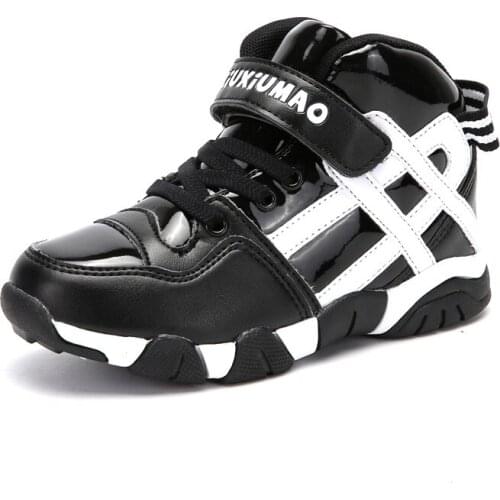 Winter Kids Sneakers Children Casual Shoes Boys Sneakers Girls Shoes Plush Lining Warm Leather Waterproof Fashion tenis infantil