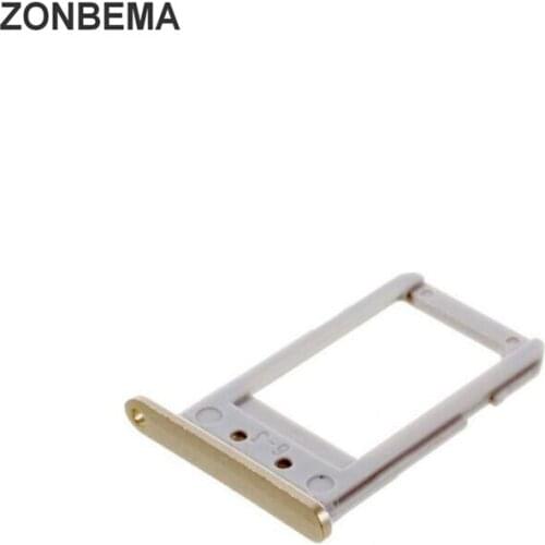 ZONBEMA 10pcs/lot High Quality SIM Card Tray Holder Slot Container Adapter For Samsung Galaxy S6 Edge Plus G928 G9280