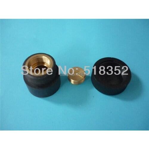 067 Brass Seat of Guide Wheel(pulley) OD26mmxH27mm for High Speed Wire Cut EDM Parts, including 624 Brearing