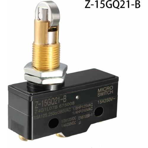 1PCS Z-15GQ21-B Honeywell 3 Pin Snap Action Micro Switches Sensor Button With Screw Terminals