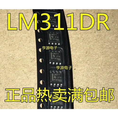10pieces LM311DR LM311 SOP-8 LM311M