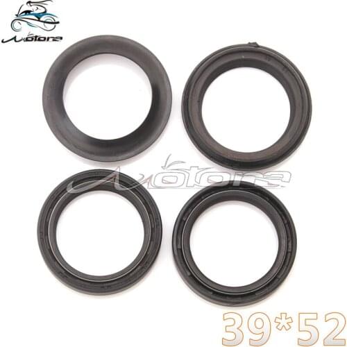 39*52 Motorcycle Front Fork Damper oil seal Dust cover For RG125T TZR250 3XV250 BJ250 ZR250