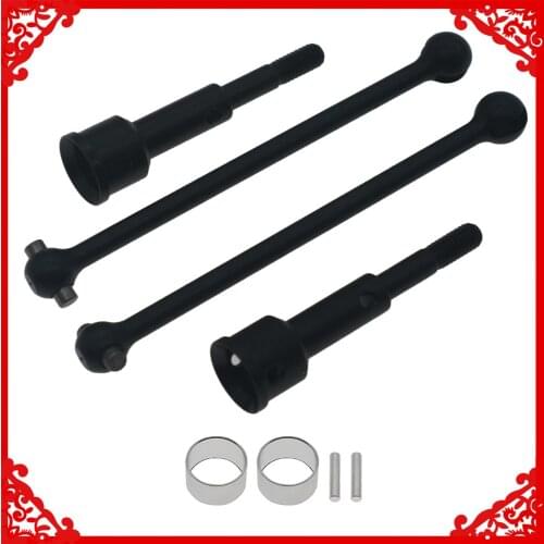 #45 steel dogbone drive shaft and axle cup full set for rc car 1-10 RedCat BlackoutSC XTE XBE BSD Racing upgraded parts