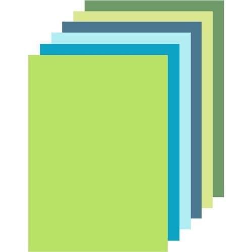 Color Shades Smooth Cardstock Paper Card A4 250gsm Paper DIY Scrapbooking paper pack craft Background pad