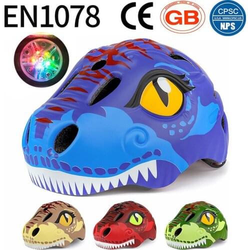 Cycling Helmet 3-5Years Childrens Protective Gear Kids Helmets Safety Helmet Lightweight Cute Bike Helmets Cycling Equipment