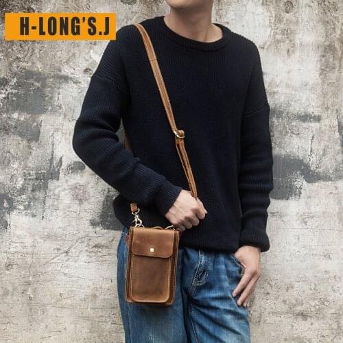 H-Long'S.J Men's Messenger Bags