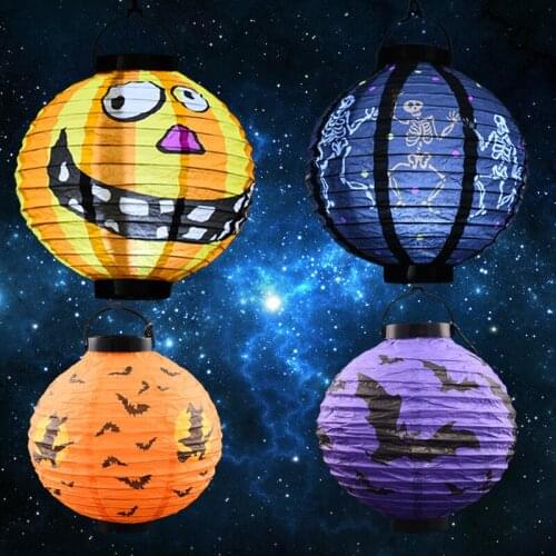 Halloween simulation flame light scene decoration props ornaments pumpkin lights horror halloween decoration bar mitzvah horror