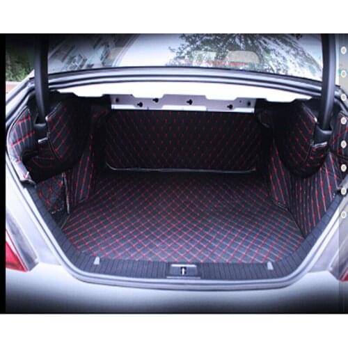Good quality! Special car trunk mats for Mercedes Benz CLS 250 350 400 500 W218 -2010 durable cargo liner mats boot carpets